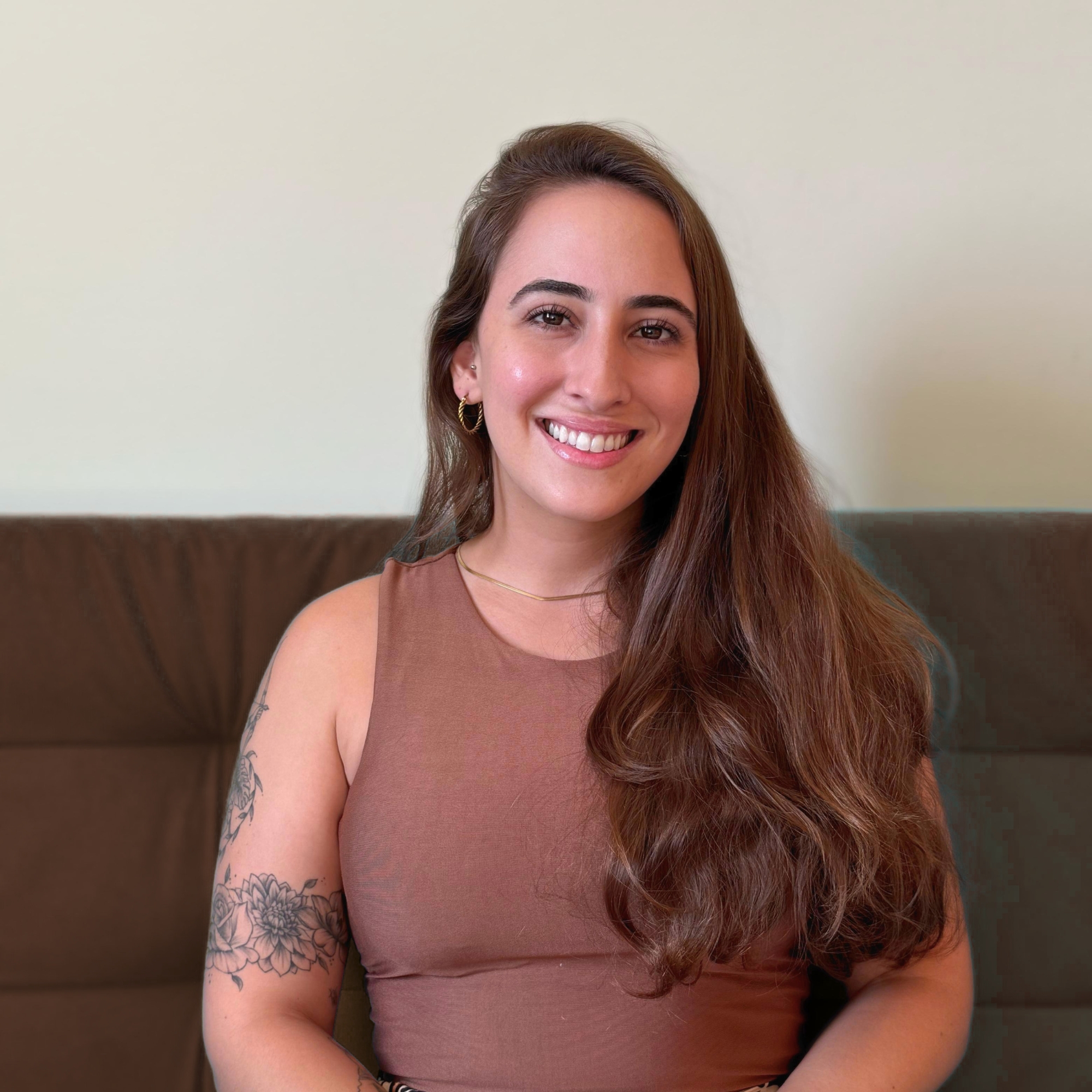 Foto de Laura, cofundadora da Sollar